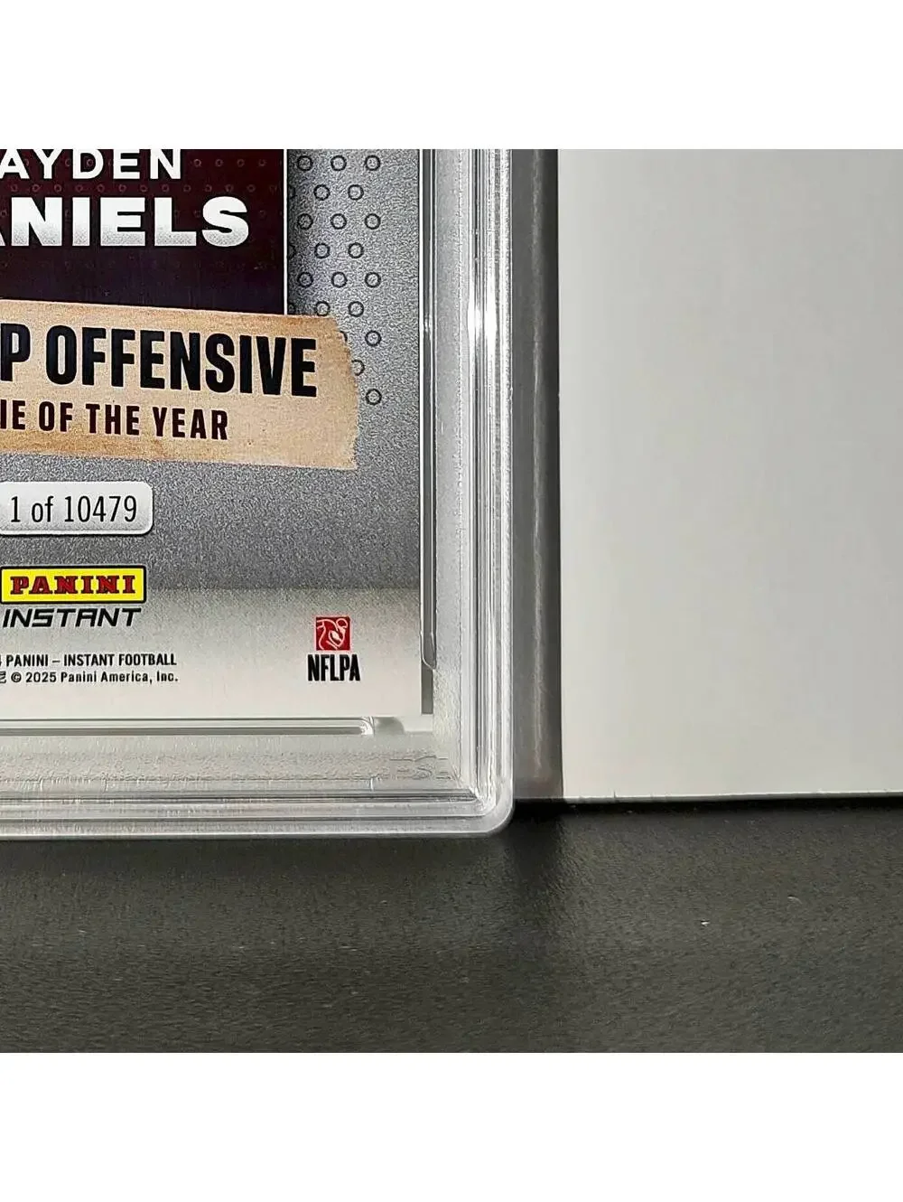 Jayden Daniels 2024 Panini NFL AP Offensive Rookie of the Year Commanders PSA 10